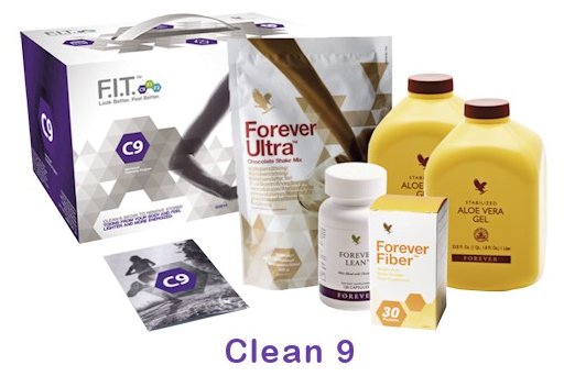 clean 9 forever living products)